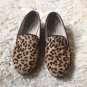 Steve Madden Leopard Print Loafers